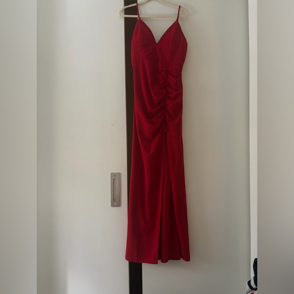 Windsor Deep Red Maxi Dress